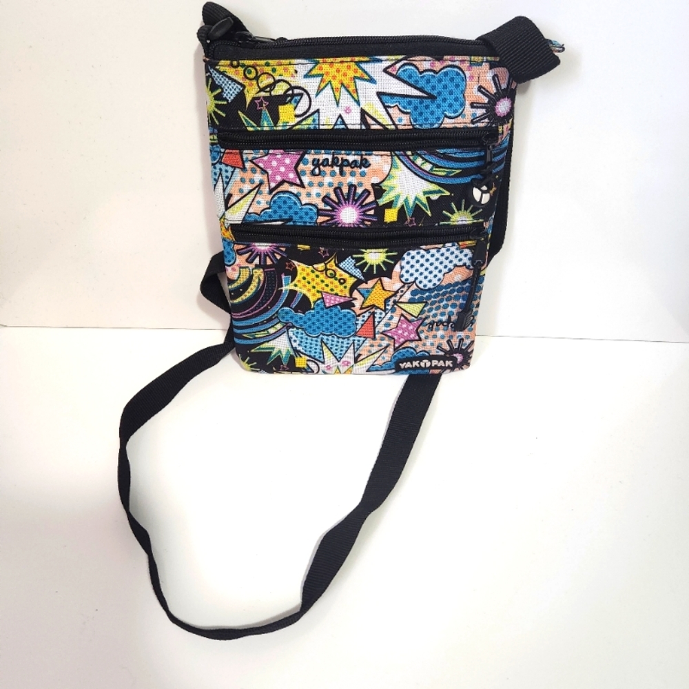 Yak Pak Crossbody 80's Print